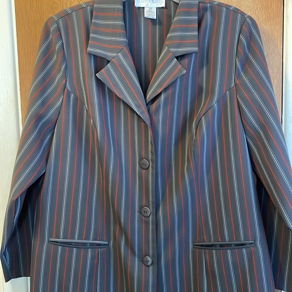 Allison Woods Sz 18W Timeless 2PC Set Duster & Pant Business Chic Retro
Fall - Picture 8 of 11